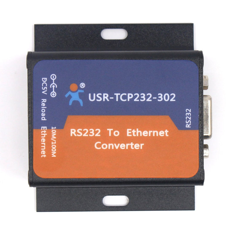 PUSR USR-TCP232-302 Serial RS232 to Ethernet TCP IP Server Module Ethernet Converter Support DHCP/DNS
