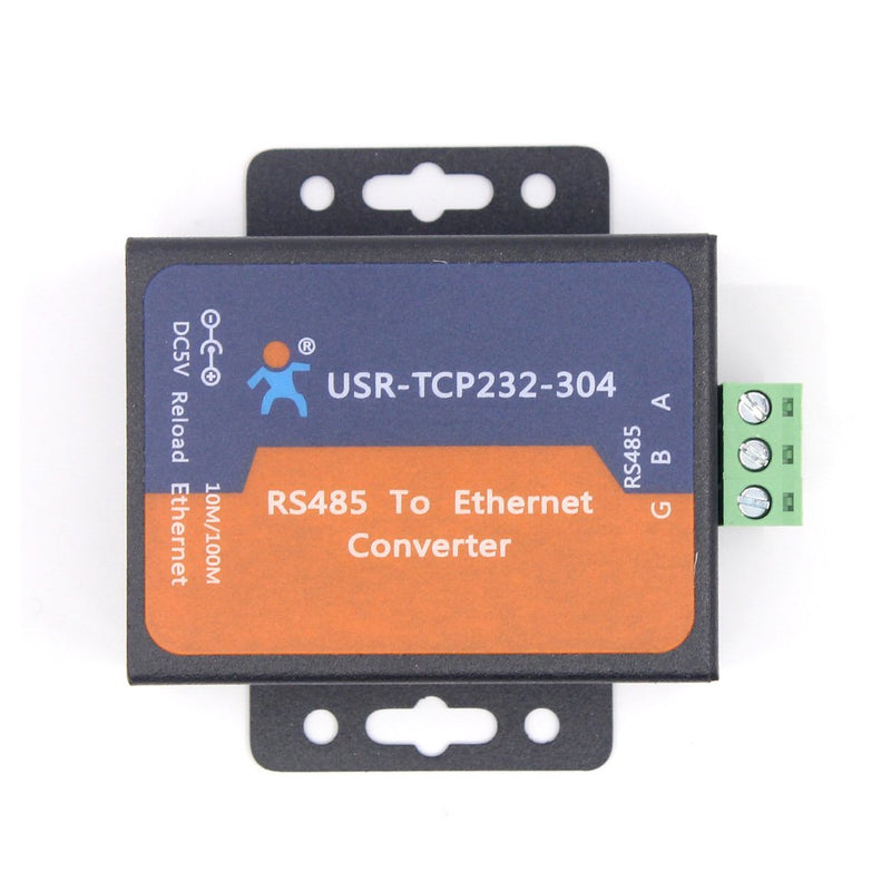 PUSR USR-TCP232-304 Serial RS485 to TCP/IP Ethernet Server Converter Module with Built-in Webpage DHCP/DNS Supported