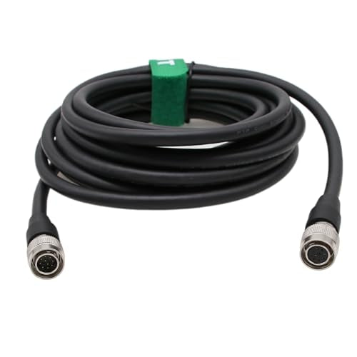 RCP OCP ROP Remote Control Cable for Panasonic 300/50 AK-HRP Camera RC10 CCU MSU, Sony D50 D51 10 Pin Hirose Male to Female 5m 5 Meters