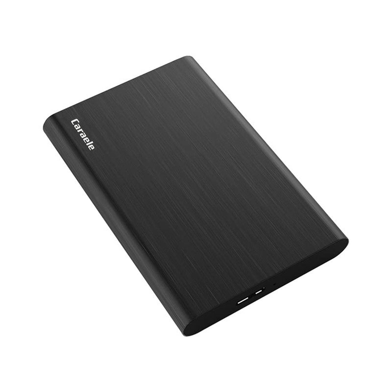 750GB Ultra Slim Portable External Hard Drive USB3.0 HDD Storage Compatible for PC, Desktop, Laptop, MacBook, Chromebook, Xbox One, Xbox 360, PS4 (Black) Black 750GB