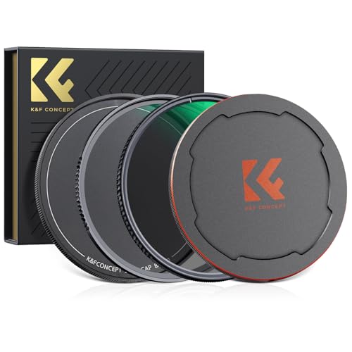 K&F CONCEPT 67mm Circular Polarizers Filter & MC UV Protection Filter Kit