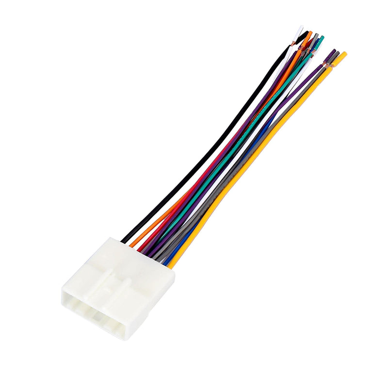 X AUTOHAUX 70-7552 Car Stereo CD Player Wiring Harness Wire Radio Adapter Plug for Nissan NV2500 2012-2016