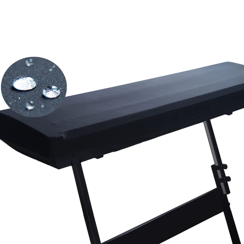 Piano Dust Cover 61-88 Keys Weighted Keyboard Small Keyboard Piano Covers Waterproof Locking Clasp Keep It From Dust and Dirt (61-76 KEYS) 61-76 KEYS
