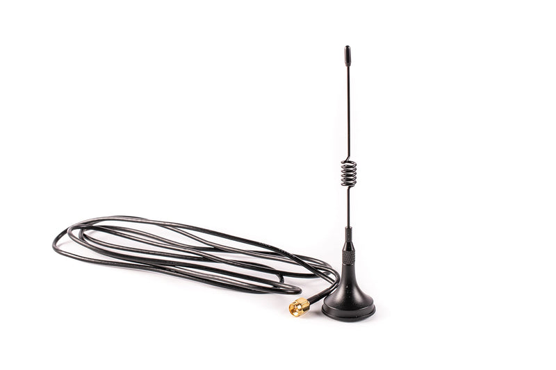Shopcorp 433 MHz Unity Gain Omni, 6 Inches Antenna with Magnetic Base and Male SMA Connector Antenna Kit – Impedance 50 Ohms Garage Gate Door Opener Antenna