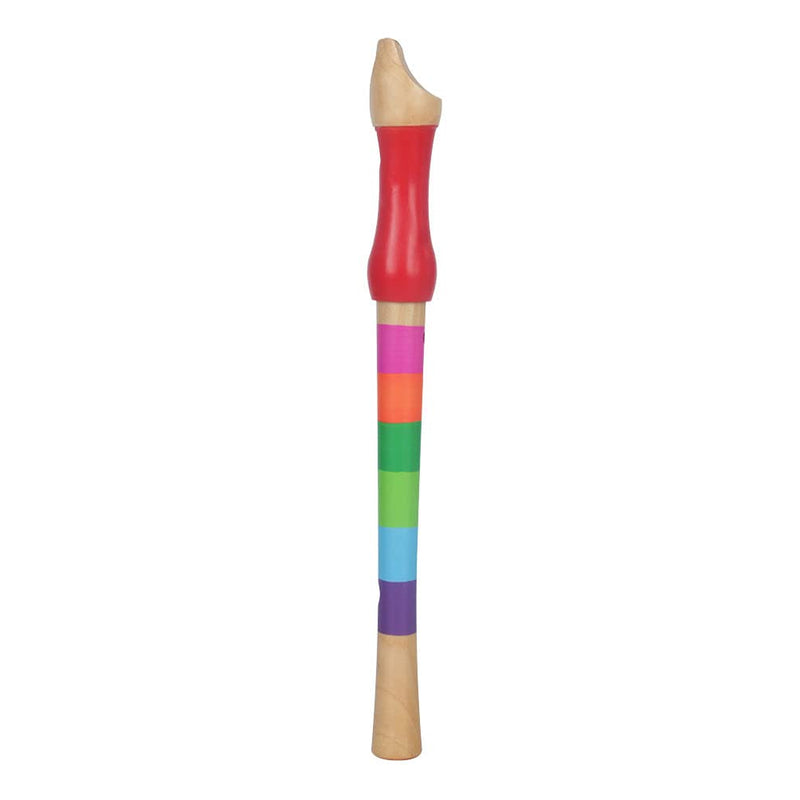 ARTIBETTER Wooden Kid Flute Musical Instrument Early Education Develop Recorder Woodwind Musical Educational Toy for Children Rainbow Color