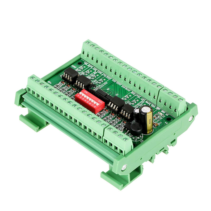 [AUSTRALIA] - Voltage Level Converter 8-5V24V-D 8-Channel NPN/PNP to NPN 5V/24V Mutual Conversion SquareWave Conversion Module Level Converter 10MHZ Level Conversion Board 