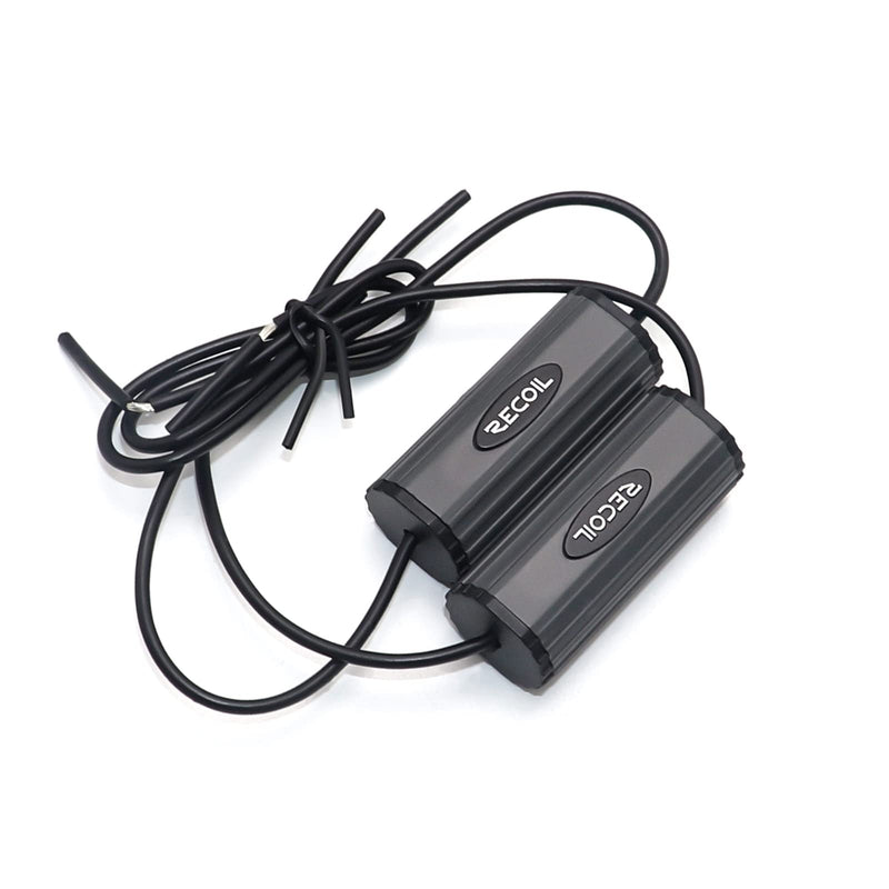 RECOIL BB-T Bass Blocks Designed to Protect Car Audio Tweeters, Eliminate Frequencies 0-5.6kHz at 4Ohms, Pair Protect Tweeter