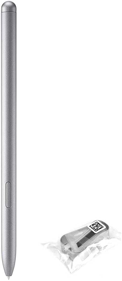 ULK Tab S7 / S7+ S Pen Replacement Touch Pen Stylus Pen S Pen for Samsung Galaxy Tab S7 / S7+ Plus (EJ-PT870) + Tips/Nibs (Without Bluetooth) (Silver) Silver