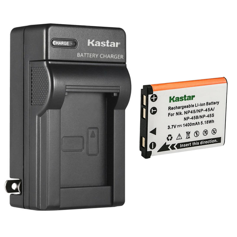 [AUSTRALIA] - Kastar 1-Pack Battery and AC Wall Charger Replacement for Fujifilm FinePix XP120 FinePix Z10fd FinePix Z20fd FinePix Z30 FinePix Z31 FinePix Z33WP FinePix Z35 FinePix Z37 FinePix Z70 FinePix Z71 1 Charger + 1 Battery 