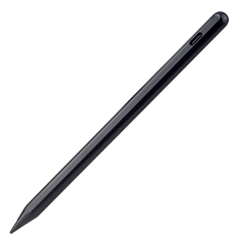 2021 Active Stylus Pen for Apple iPad 2nd Generation Pencil Compatible with iPad Pro 12.9 Inch 11 Inch,iPad 10.2" 8/7 Gen,iPad Air 4th Gen Digital Fine Point Pencil Stylus for iPad(2018-2021) Black