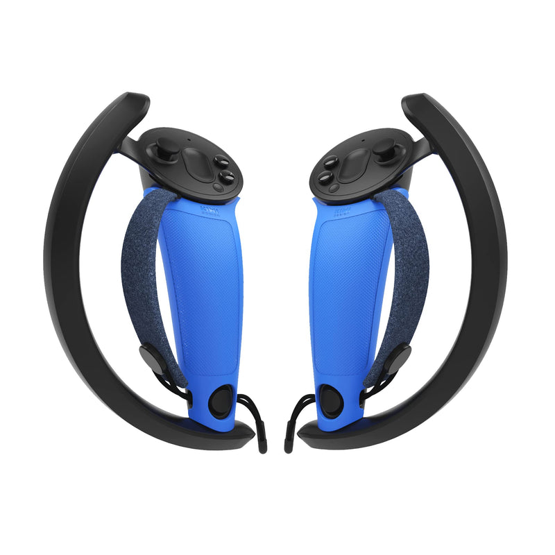 KIWI design Controller Grips Cover for Valve Index Accessories Controller Handle Cover (Blue, 1 Pair) Blue