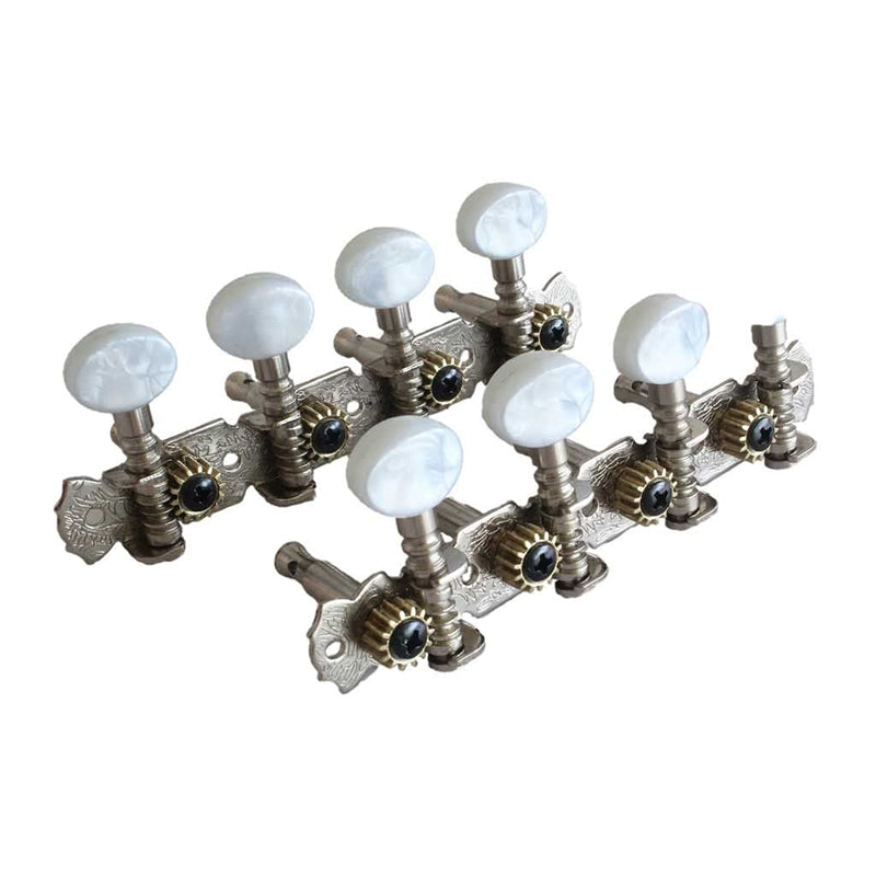 Alnicov 2PCS Mandolin Tuning Pegs，Machine Heads String Tuning Pegs，for Mandolin Instruments Accessory Part