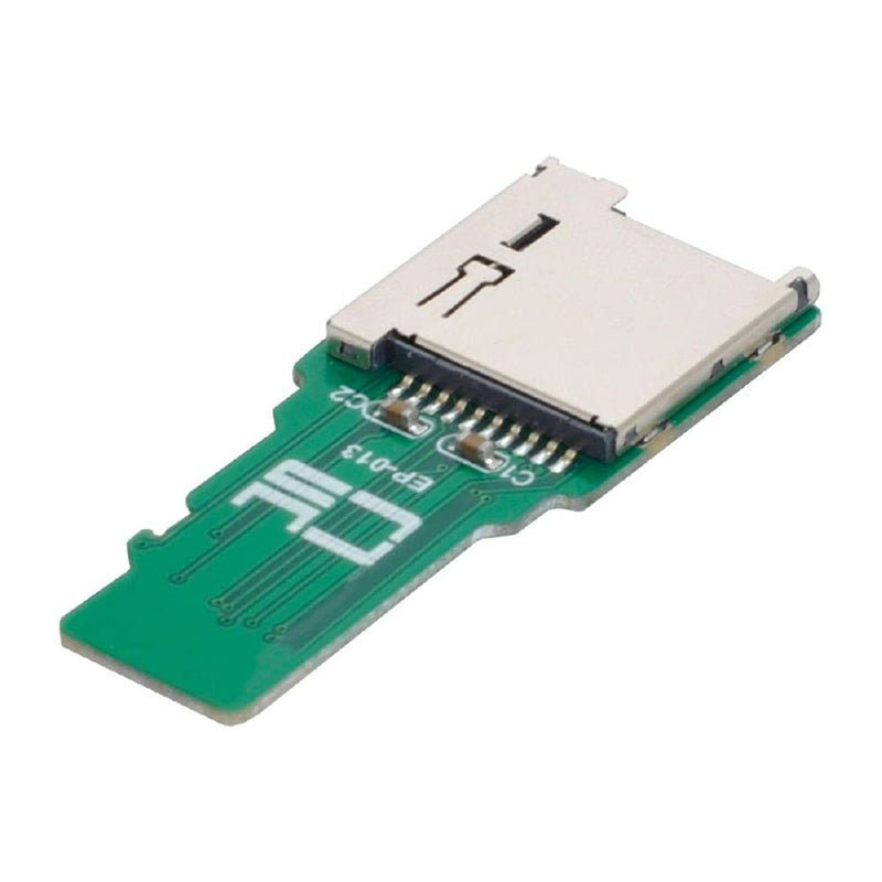 [AUSTRALIA] - Cablecc TF Micro SD Male Extender to TF Card Female Extension Adapter PCBA SD/SDHC/SDXC UHS-III UHS-3 UHS-2 Green TF Male to TF Female 
