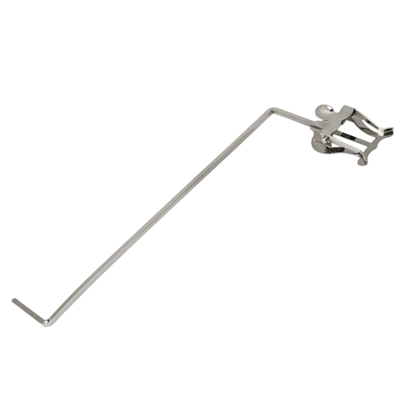 Silver 3/4 Vertical Keys Euphonium Marching Clip, 3/4 Vertical Keys Music Sheet Clip