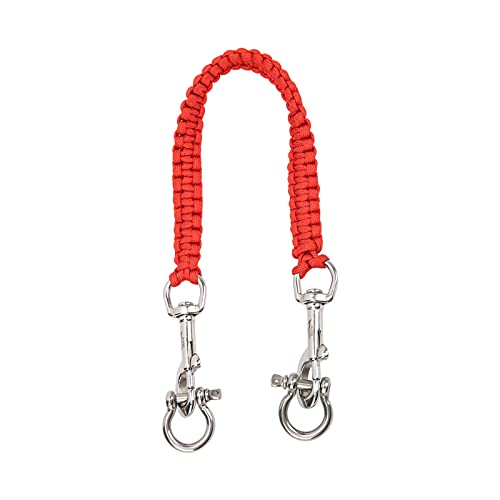 VGEBY Diving Camera Lanyard, 360 Degrees Retractable Flexible Rotation Underwater Camera Housing Lanyard for Divers, Snorkelers, Water Sports Enthusiasts