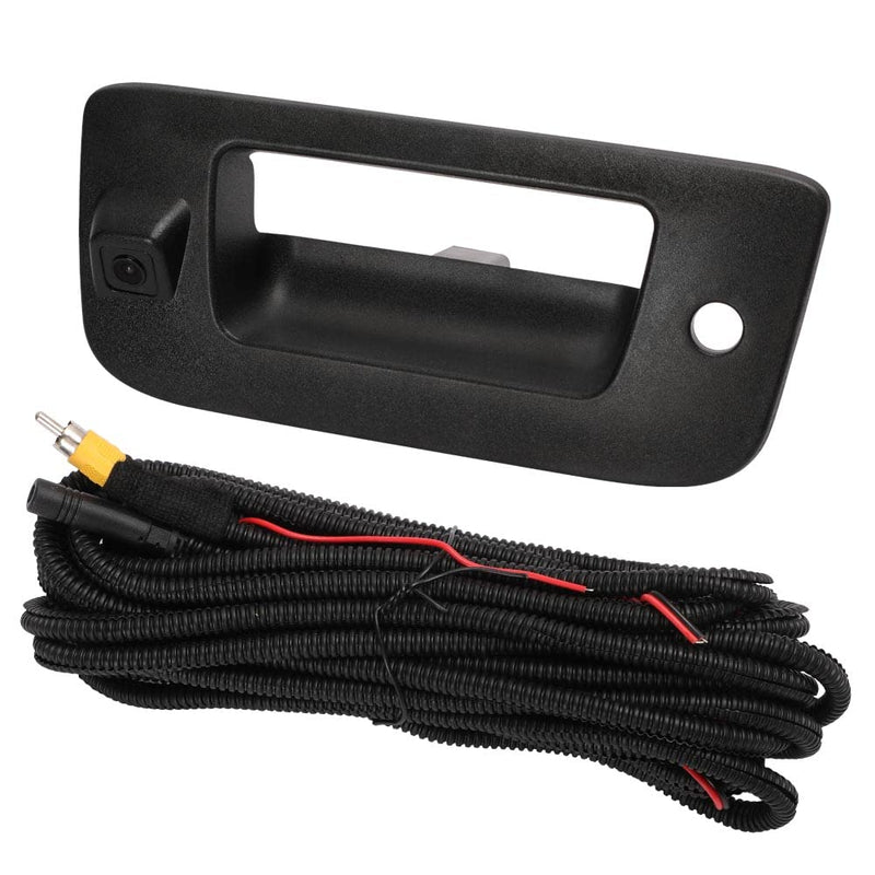Rear View Camera Backup Back Up Tailgate Door Handle Camera Compatible with Chevy 2007-2013 Silverado 1500 Sierra 1500 2009-2013 Silverado 2500 HD Silverado 3500 HD Sierra 2500 3500 HD