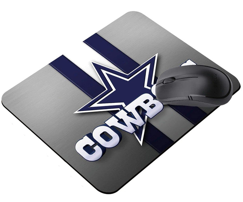Gaming Mouse Pad Sport Fans Gift,Life Needs Sport Mousepad with Non-Slip Rubber Base for Laptop Computer Desktop Mat - Blue White
