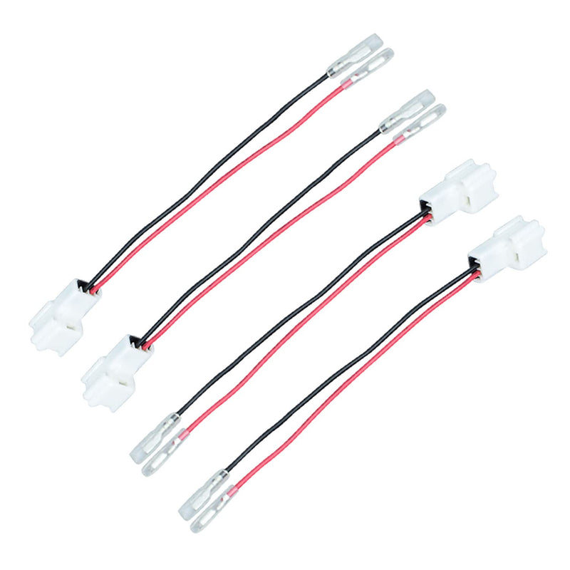 [AUSTRALIA] - 4Pcs Speaker Harness Replacement for Nissan Wire Harness 2004-2013 2014 2015 2016 2017 2018 2019 2020 2021, Infiniti Speaker Adapter 2006-2018 Car Speaker Connector Harness Adapter 