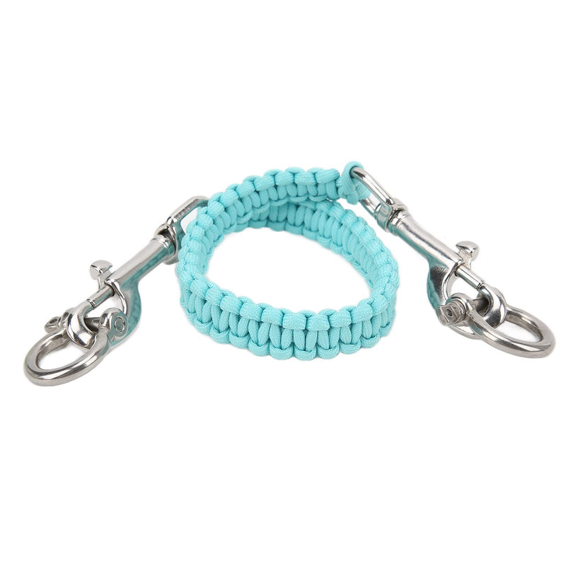 Alomejor Diving Camera Handle Rope Bracket Handle Rope Noctilucence Strong Rustproof Anticorrosion Underwater Camera Carry Lanyard Luminous Blue