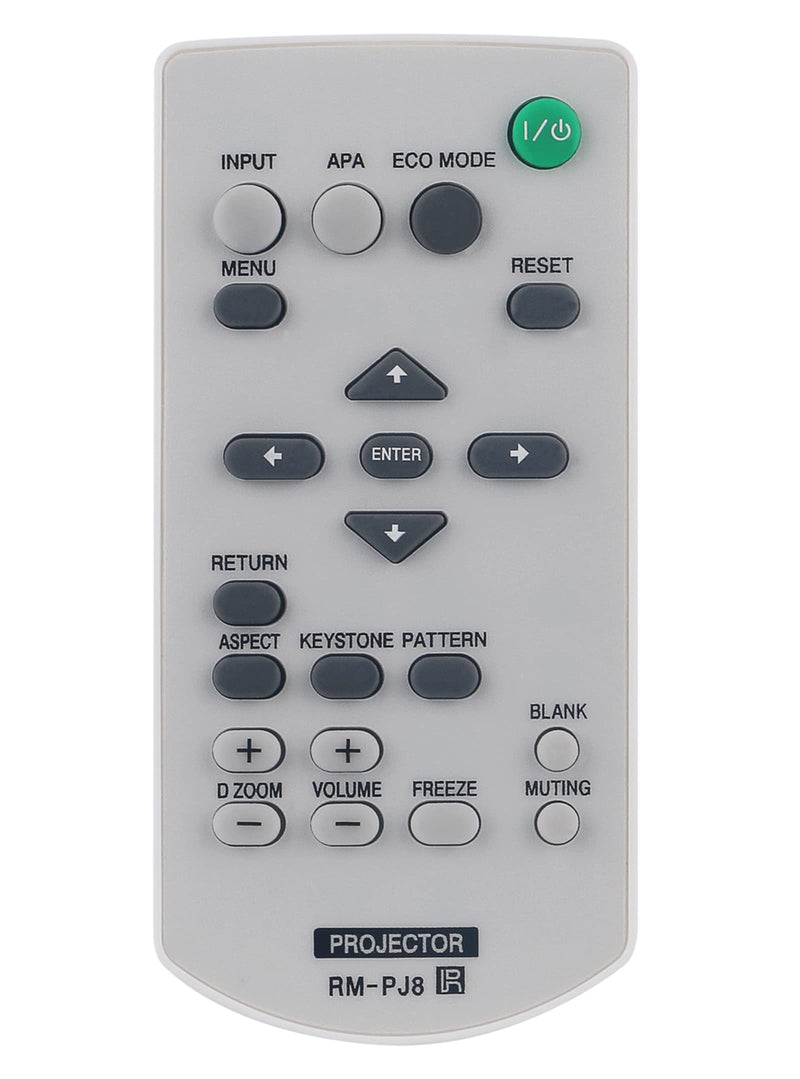 RM-PJ8 RM-PJ8CN Replaced Remote fit for Sony Projector VPL-CH350 VPL-EX245 VPL-EW225 VPL-SW620 VPL-CH353 VPL-EX246 VPL-EW226 VPL-SW620C VPL-CH355 VPL-EX255 VPL-EW235 VPL-SW630 VPL-EX271 VPL-EW245
