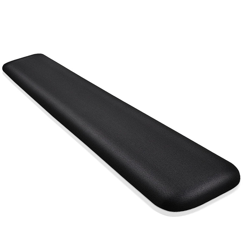Keyboard Wrist Rest, Palm Rest Canjoy Memory Foam Keyboard Wrist Rest Pad, Wrist Cushion Support for Keyboard Wrist Pain Relief for Computer/Laptop (Black) Black Keyboard Pad