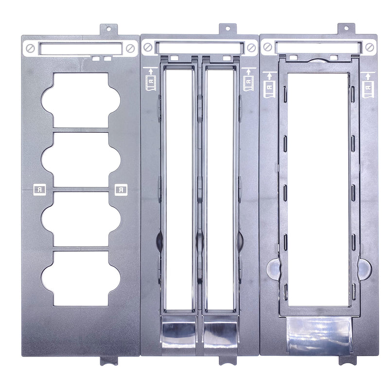 3Pieces X Photo Film Guide 35mm Sleeve + 120mm Holder Assy Slide Negative Cover + 35mm Film Guide Slide Holder Compatible with Canon CanoScan 8000F 8400F 8800 8800F 9000 9000F Mark II