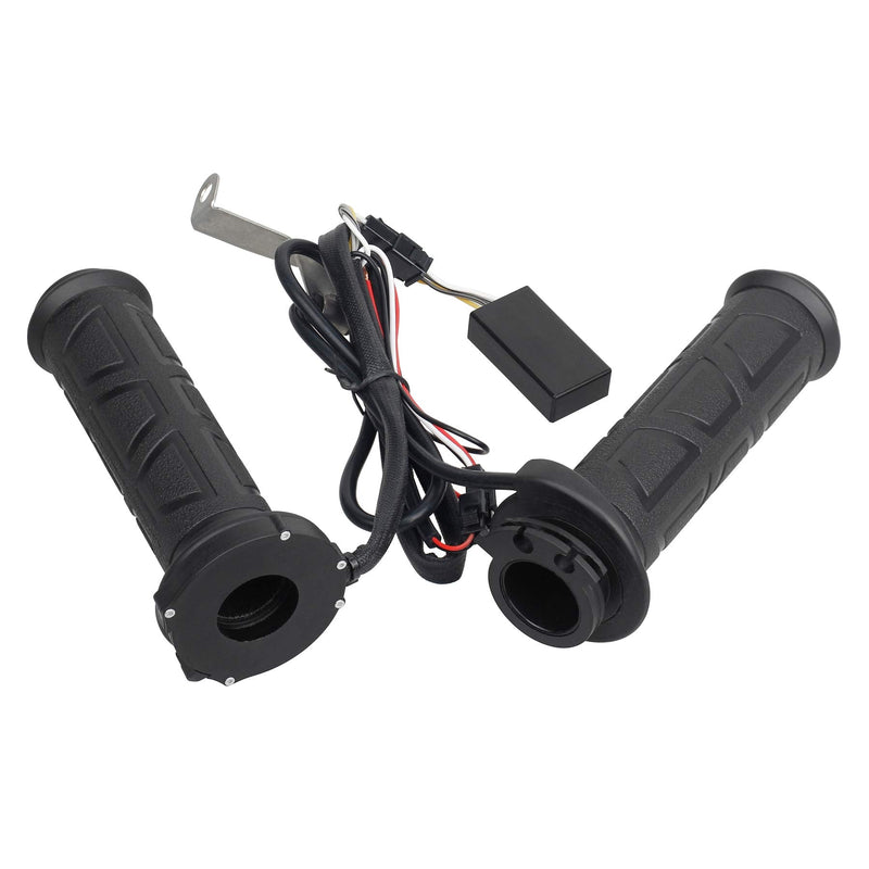 [AUSTRALIA] - NTHREEAUTO Universal 7/8'' Heated Grips Motorcycle Handlebar Grip Compatible with Harley Honda Kawasaki Yamaha Dirt Bike ATV 