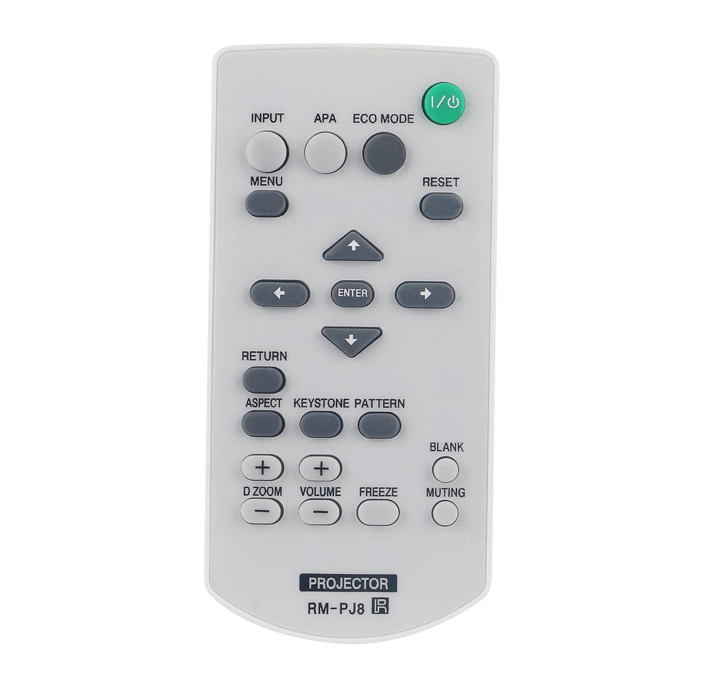 RM-PJ8 Replace Remote AIDITIYMI Remote Control fit for Sony Projector RM-PJ7 VPL-EX221 VPL-EX241 271 225 VPL-245 VPL-SW630C VPL-SW631C VPL-SW635C RM-PJ6