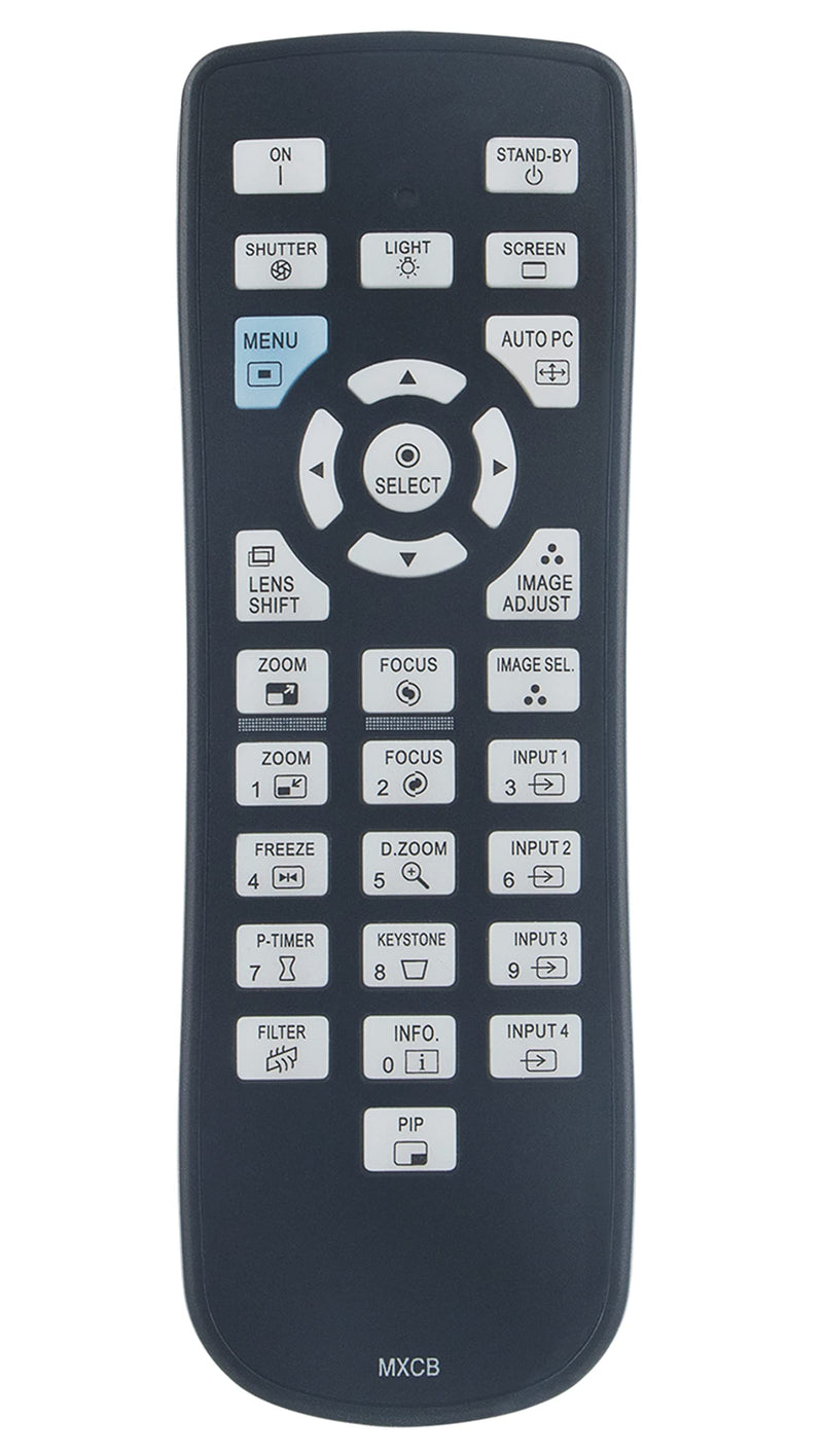 MXCB Replaced Remote fit for Sanyo Projector PLC-XM150 PLC-XM1500C PLC-XP100L 200L XM1000C PLC-XF47 XF4700 XP100 2