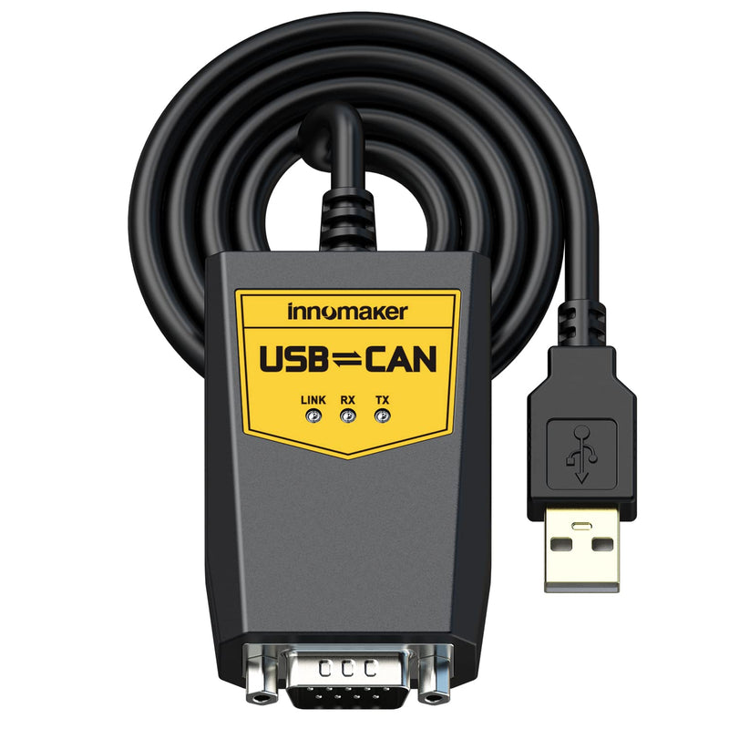 USB to CAN Converter Cable for Raspberry Pi5/4/Pi3B+/Pi3/Pi Zero(W)/Jetson Nano/Tinker Board and Any Single Board Computer Support Windows Linux Mac OS Android Venus OS USB2CAN-C