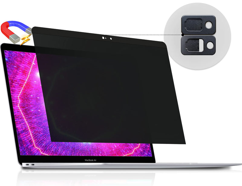 Privacy Screen MacBook Pro 13 Inch (2012-2015), Magnetic Removable Anti Blue Light Glare Peep Filter Black out Screen Protector for Mac 13In Laptop Model (A1278, A1425, A1502) MacBook Pro 13 Inch(2012-2015)