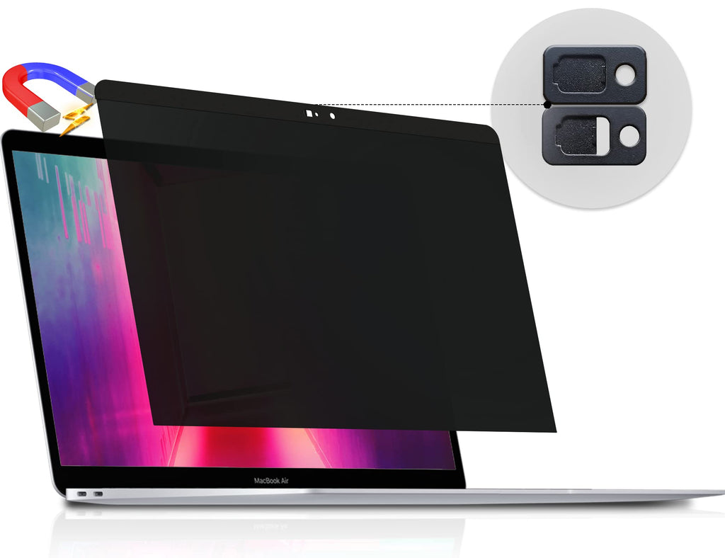 Privacy Screen MacBook Pro 15 Inch (2016-2019), Magnetic Removable Anti Blue Light Glare Peep Filter Black out Screen Protector for Mac 15In Laptop Model (A1707, A1990) MacBook Pro 15 Inch(2016-2019)