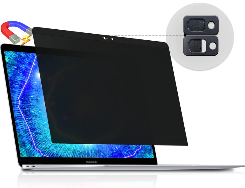 Privacy Screen MacBook Air 13 Inch (2010-2017), Magnetic Removable Anti Blue Light Glare Peep Filter Black out Screen Protector for Mac 13In Laptop Model (A1369, A1466) MacBook Air 13 Inch(2010-2017)