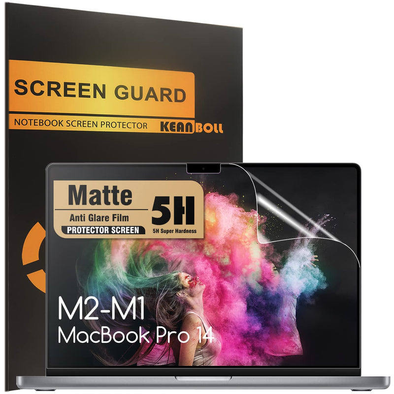 3-Pack MacBook Pro 14 Anti Glare Screen Protector for 2023 MacBook Pro 14 Inch(2021-2023, M3, M2,M1 Pro/Max Chip) A2918 A2992 A2779 A2442, Eye Protection & Anti Fingerprint Screen Filter-Matte MacBook 14.2 inch
