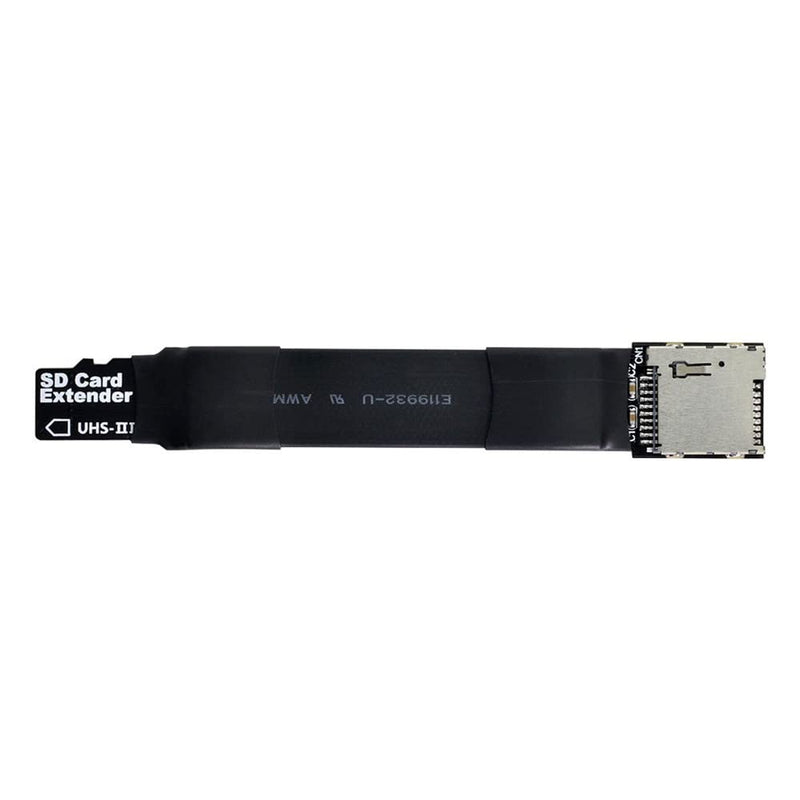 [AUSTRALIA] - Xiwai TF Micro SD Male Extender to TF Card Female Extension Cable Adapter Flexible SD/SDHC/SDXC UHS-III UHS-3 Black TF Male - TF Female 