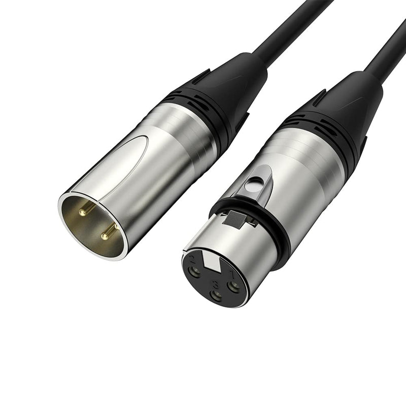MAONO 6FT XLR Microphone Cable Premium XLR Male to Female Mic Audio Cord with Balanced 3 PIN Connector,Speaker Cable Mic Wire PD100X,200X,300X,400X Microphones, Audio Mixer