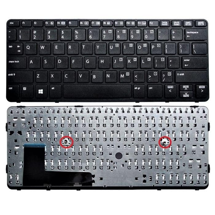 New Replacement US Backlit Keyboard for HP 720 G1, 720 G2, 725 G1, 725 G2, 820 G1, 820 G2 US-Black