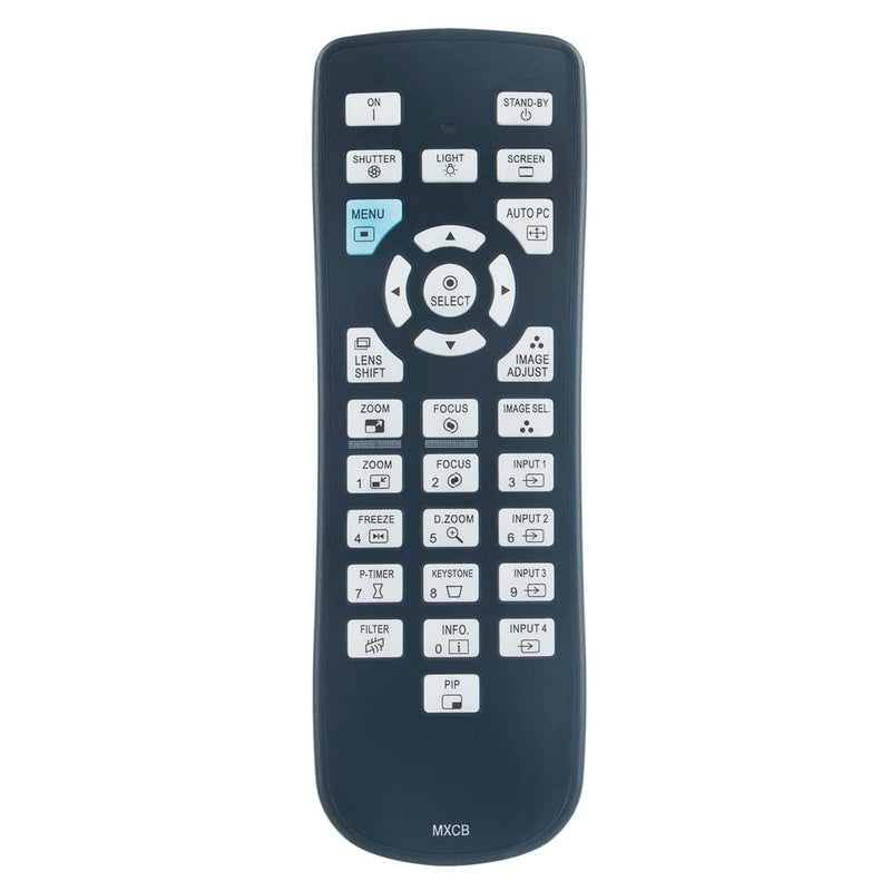Allimity MXCB Replaced Remote Control fit for Sanyo Projector PLC-XP100L 200L XM1000C PLC-XM150 PLC-XM1500C XP100 2 PLC-XF47 XF4700