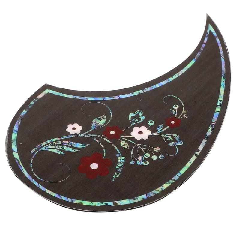 [AUSTRALIA] - Guitar Pick Acoustic Guitar Pickguard Comma Shape 1Pc Guitar Pickguard Sticker Convenient Sticker Guitar ( Assorted Color ) Teardrop Shape Pickguard Comma Shape Pick Guard 