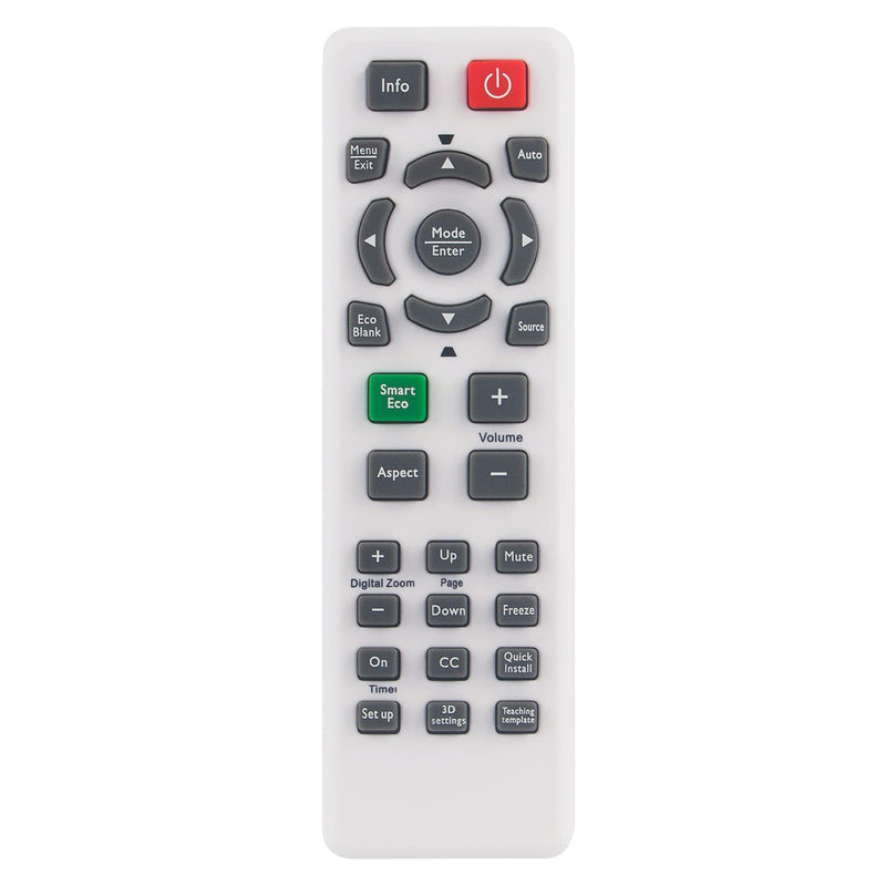 Allimity Replaced Remote Control fit for BenQ Projector MW526E MX525E MX618ST MX505A MX570 MS521H MX532