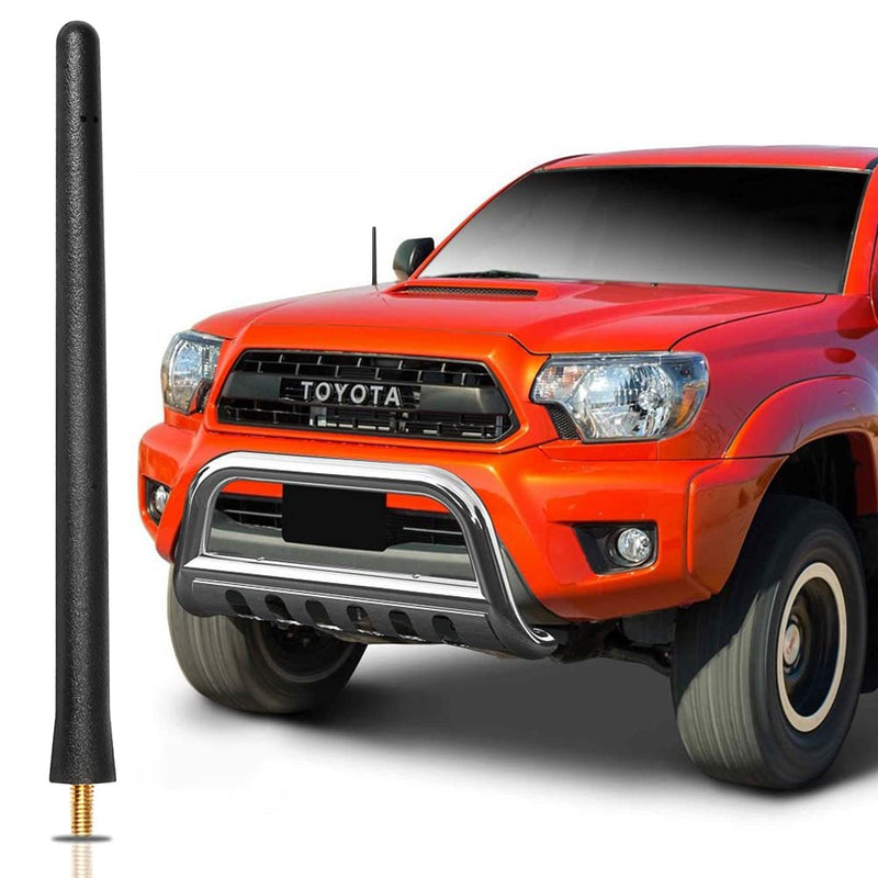 [AUSTRALIA] - KSaAuto 6 3/4 Inch Antenna for 1995-2015 Toyota Tacoma - Flexible Rubber Short Tacoma Antenna for FM AM Reception 