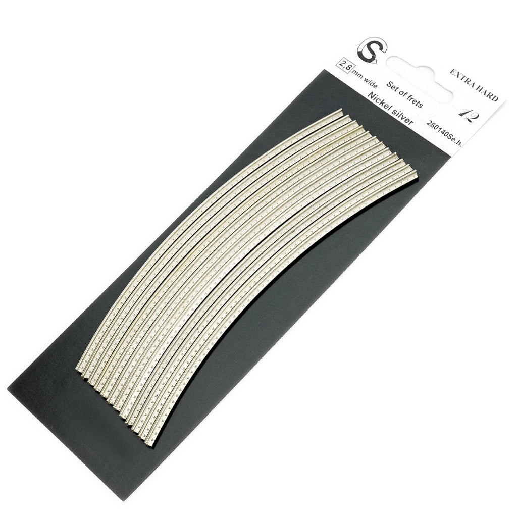 Sintoms 280140 Nickel Silver Extra Hard 2.8mm Jumbo Fret Wire Set for Ibanez ESP Jackson Hard Rock Metal Guitar