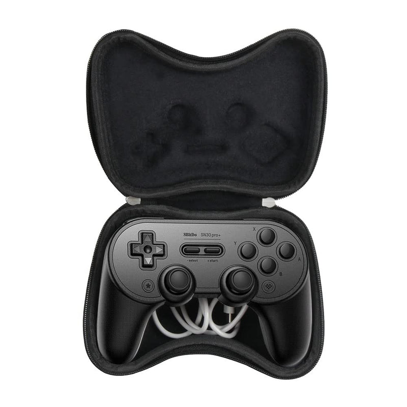 Hermitshell Travel Case for 8Bitdo Sn30 Pro+ Bluetooth Controller Wireless Gamepad (Black Edition) Black Edition