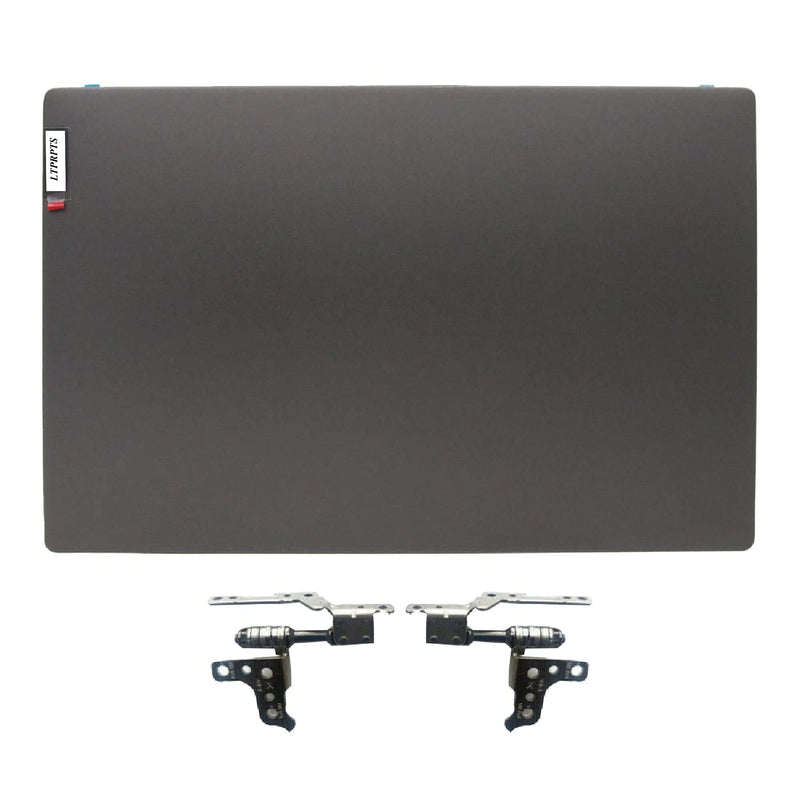 New Replacement for Lenovo ideapad 5-15 5-15IIL05 5-15ARE05 5-15ITL05 Laptop LCD Cover Back Rear Top Lid with Hinges 5CB0X56073 AM1K7000310 Gray, 15 inch