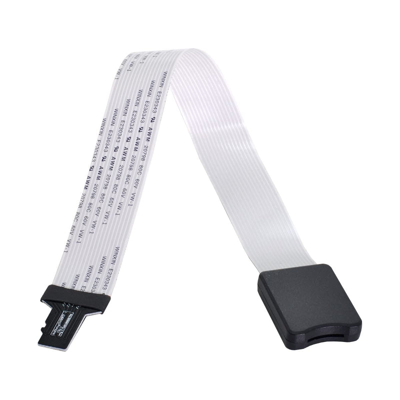 [AUSTRALIA] - NFHK Micro-SD TF Memory Card Kit Male to TF Female Extension Soft Flat FPC Cable Extender 25cm 