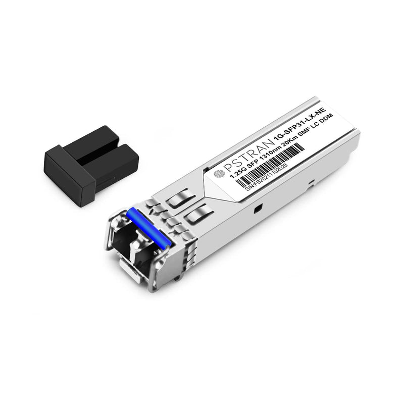1000BASE-LX/LH SFP Optical Transceiver Module Compatible with Netgear AGM732F 1310nm 20km DDM Duplex LC SMF 1000BASE-LX/LH: 20km for Netgear 1