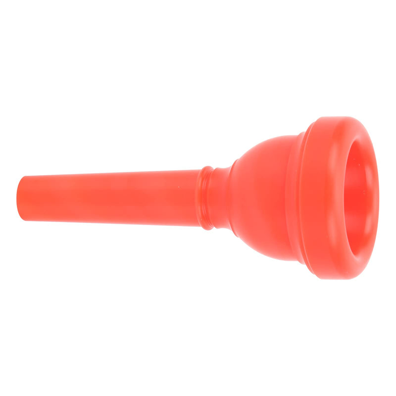 Trombone Mouthpiece ABS Trombone Mouth Trombone Player Beginners Instruments Accessories MT‑22(red)