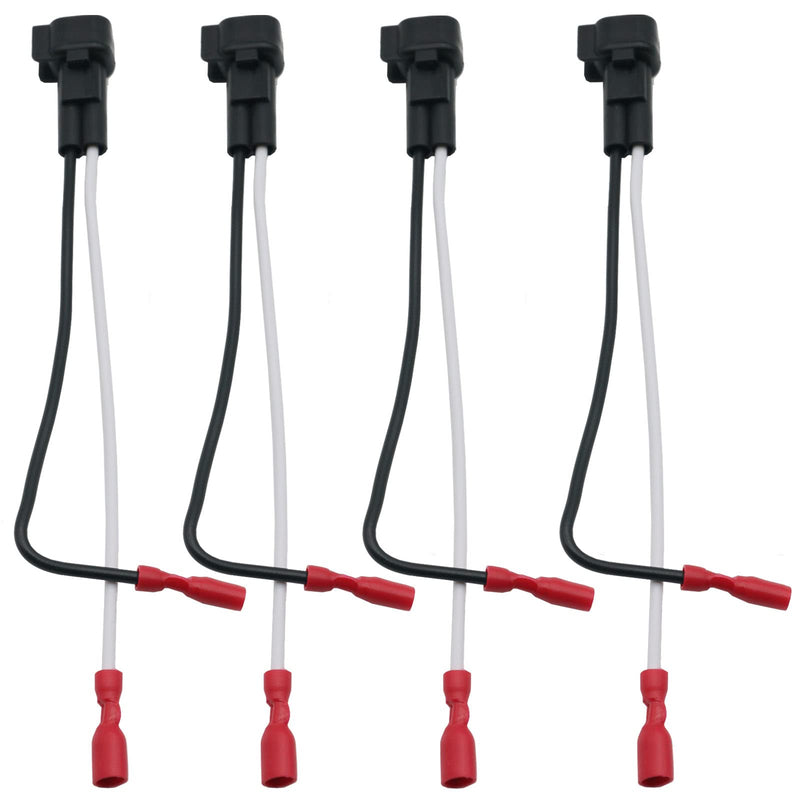 [AUSTRALIA] - 72-5600 Speaker Adapter Harness is Suitable for Ford, Chevrolet, GMC, Mazda Lincoln, car Front and Rear Door Audio Harnesses (4 Pieces) 