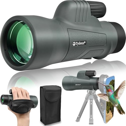 Monocular Telescope HD 10x50 BAK4&FMC Waterproof Gift for Adults Men