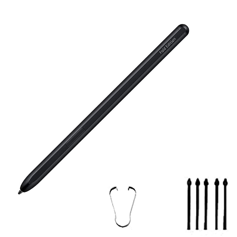 Black Galaxy Z Fold 3 Pen Replacement + 2 Pen Tips for Samsung Galaxy Z fold 3 S Pen Touch Stylus S Pen +Replacement Tips/Nibs